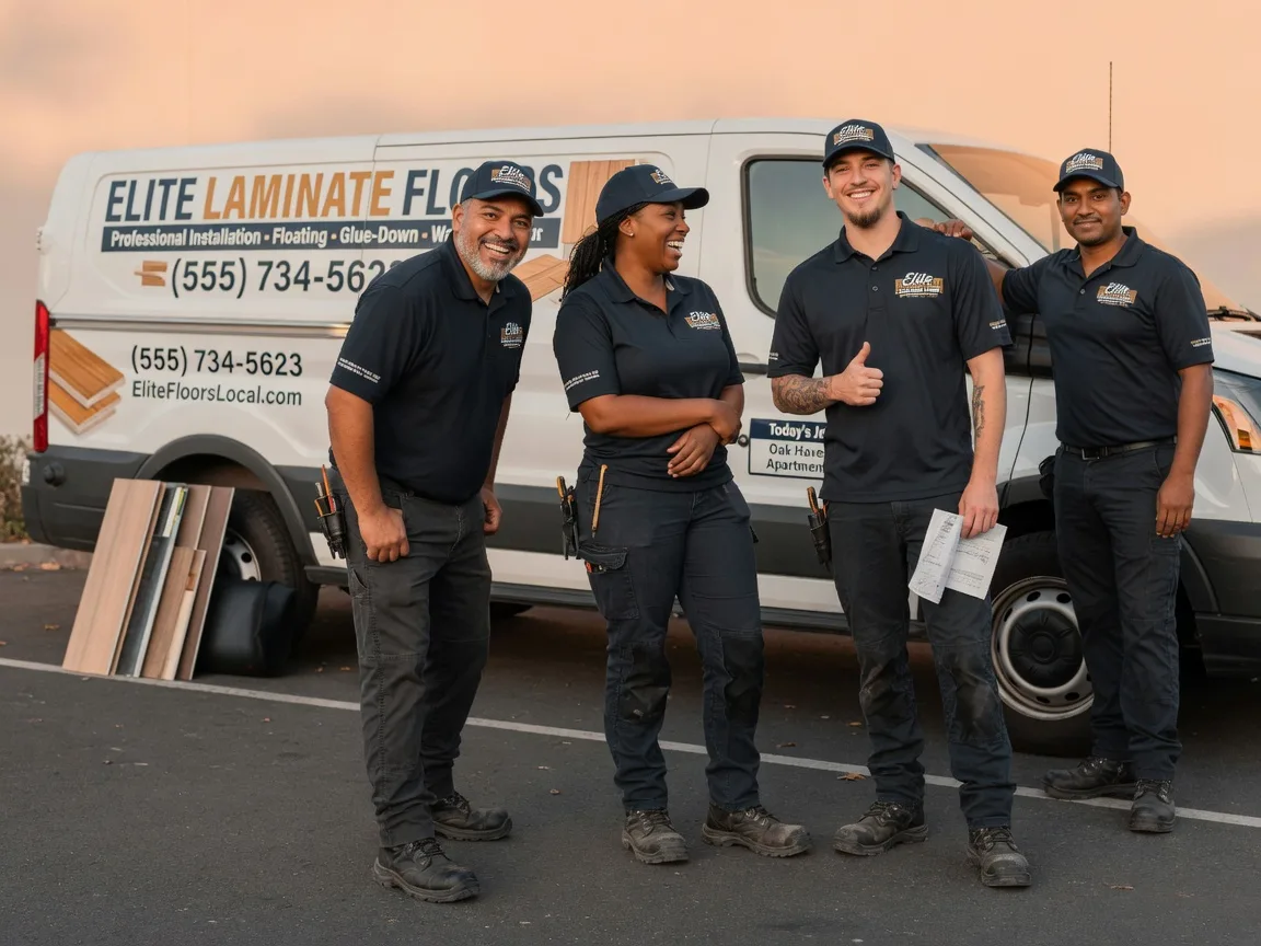 Laminate flooring installation company in Gillham, AR